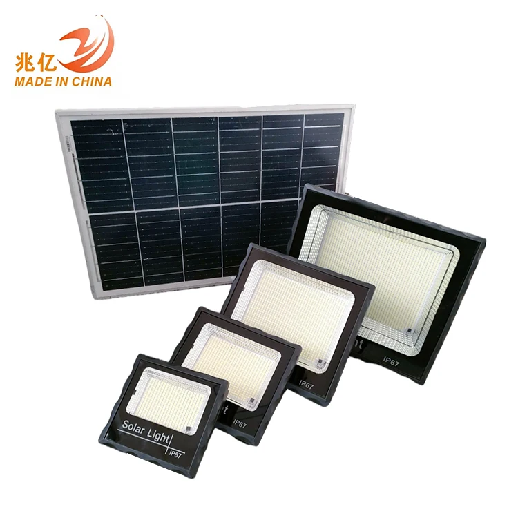 Selling Well Outdoor Lighting Parking Decoration Waterproof Ip66 Aluminum Alloy 60 80 100 200 300W All in One Solar Flood Lights
