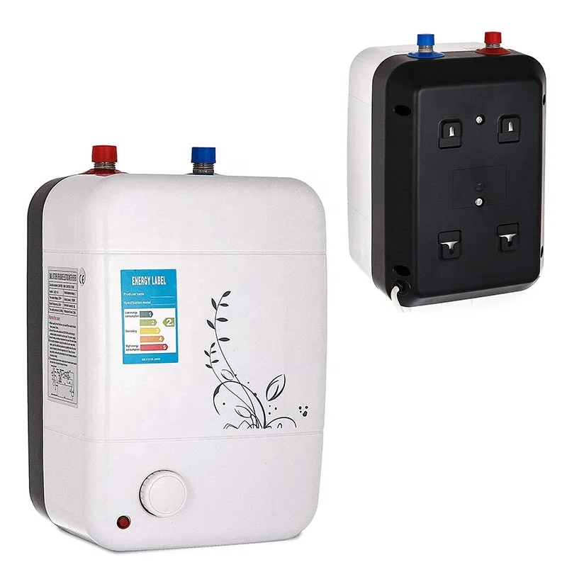 Instant Water Heater 220V 1500W Portable Electric Heaters for Bathroom Hot Water Shower and Home Kitchen Heating