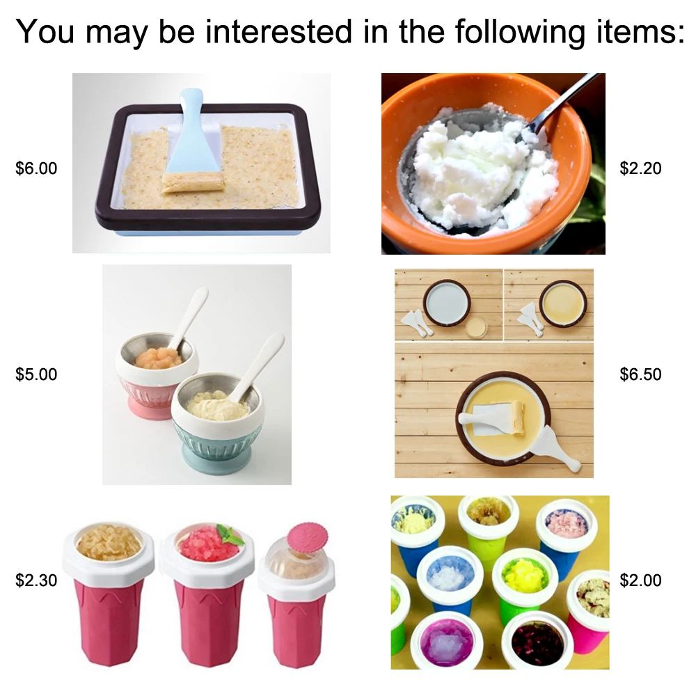 
Milkshake making cup creative mug for Home DIY smoothie, slushie, sorbet, and other frozen treats magic ice maker cup 