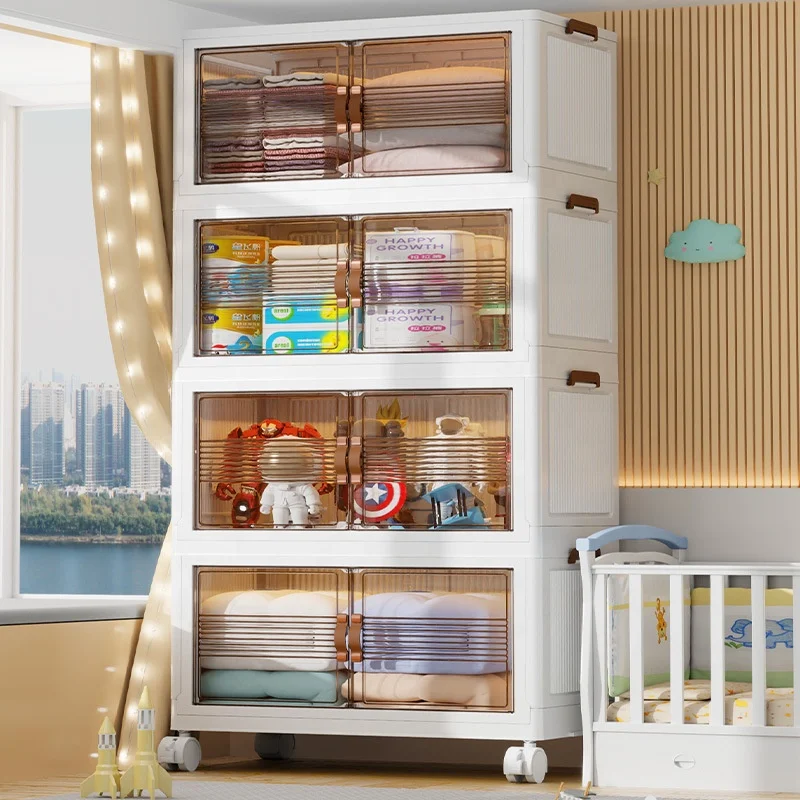 Factory Large Foldable Storage Container Storage Box Collapsible Storage Bins with Handles with Lid