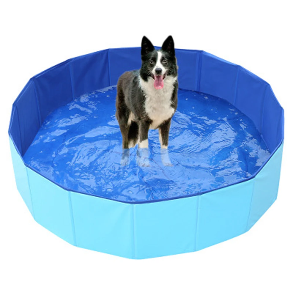 Portable PVC Pet Dog Pool Bathing Tub Indoor And Outdoor Pet Bathing Dog Grooming Bath