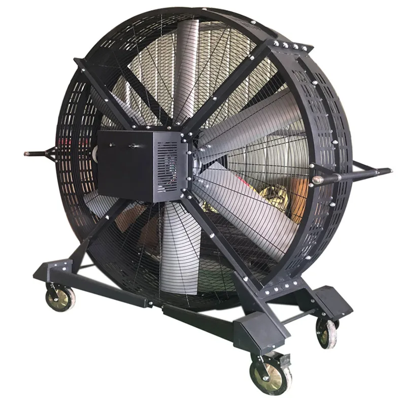 Vertical Commercial Factory Industrial Fan Air blower fan Solar Powered Large-scale Exhaust Fan aluminum commerc