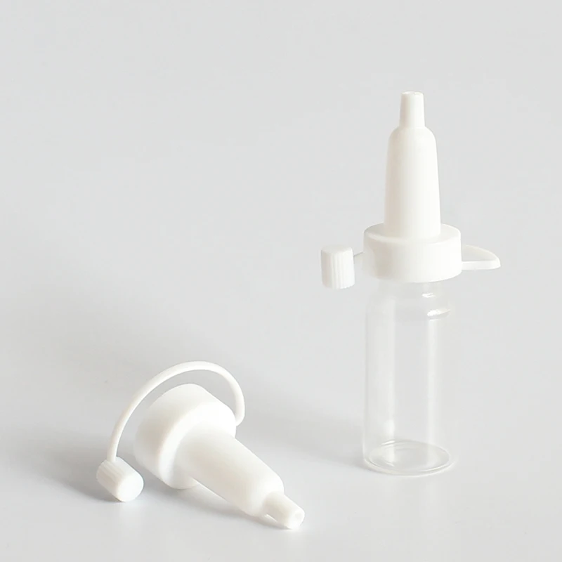 Free Sample Laboratory Use White Clear Diameter 13mm 20mm PVC Plastic Vial Dropper Cap