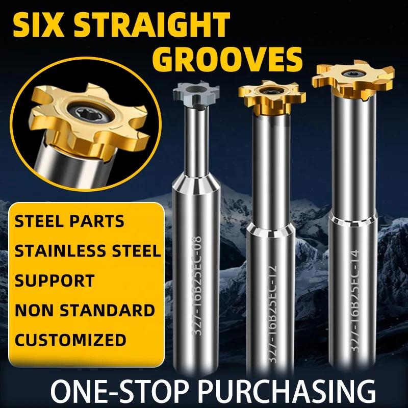 HOANYORE T-shaped Milling Cutter 9.7-31.7mm Rotating Diameter Hard Alloy Slotted Carbide Coated Steel OEM/ODM Supported