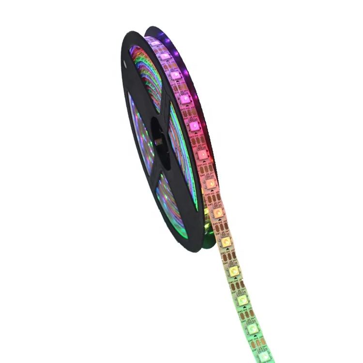 Guangdong Wholesale 5m 12V 5050 Multi-color RGB led strip light 44keys Remote Control luces led ribbon