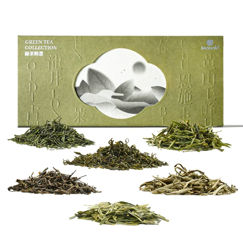 iTeaworld New Chinese Green Tea Sampler High End Loose Leaf Tea Slimming Tea
