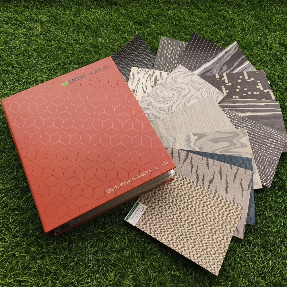 Vunir engineered wood veneer sample book recon wood veneer
