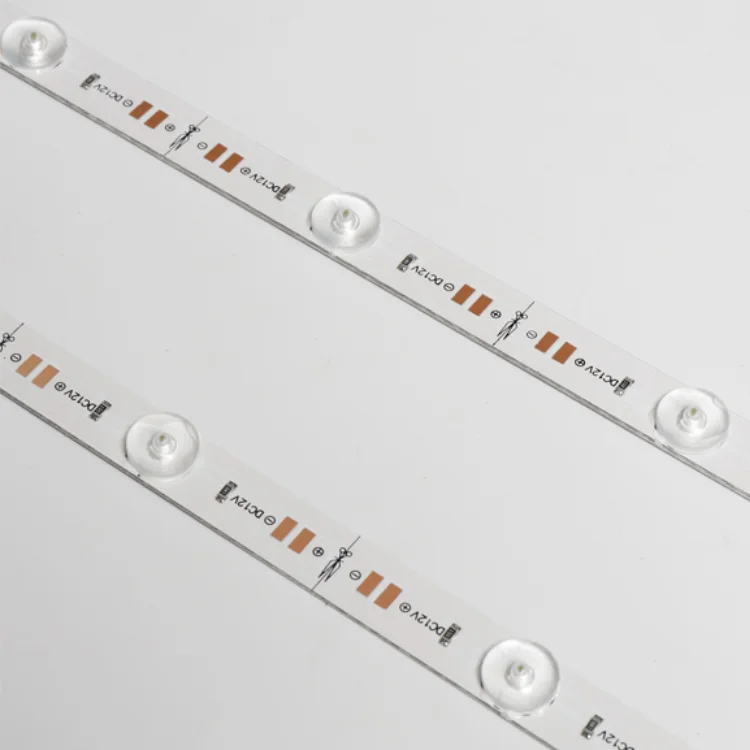 customized led rigid strip 170 degrees lens with 6leds 12leds 14leds aluminum led bar backlight