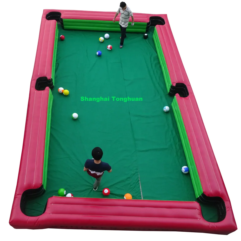 Надувной бильярдный стол для снукера
