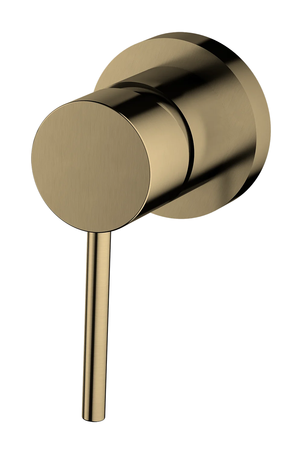 Heath DZR Brass Hot and Cold Flexible Operation White Bath Shower Mixer For Bathroom