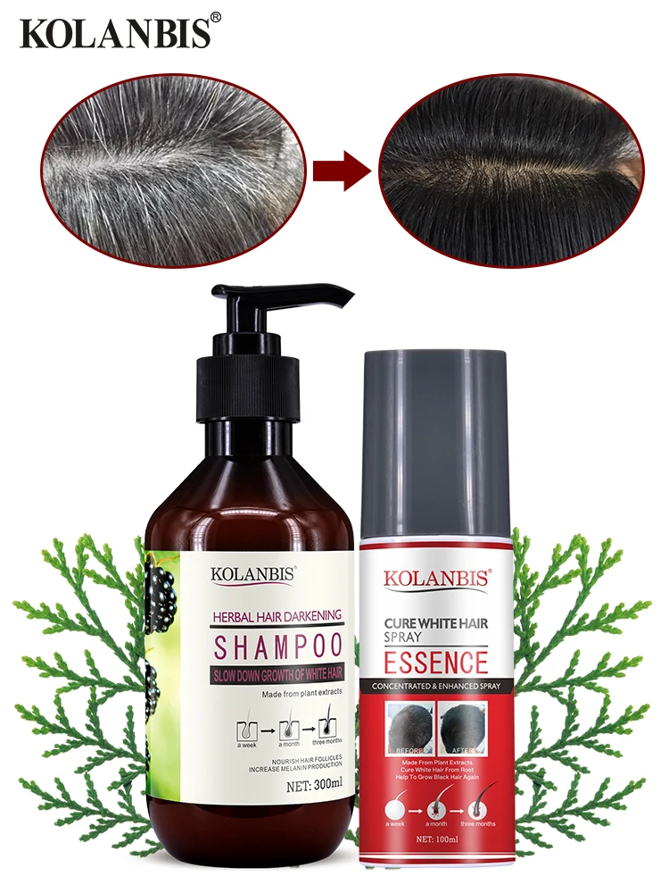 Effective Herbal Organic Anti Grey Hair Oil  For Grey Hair Treatment 100ml
