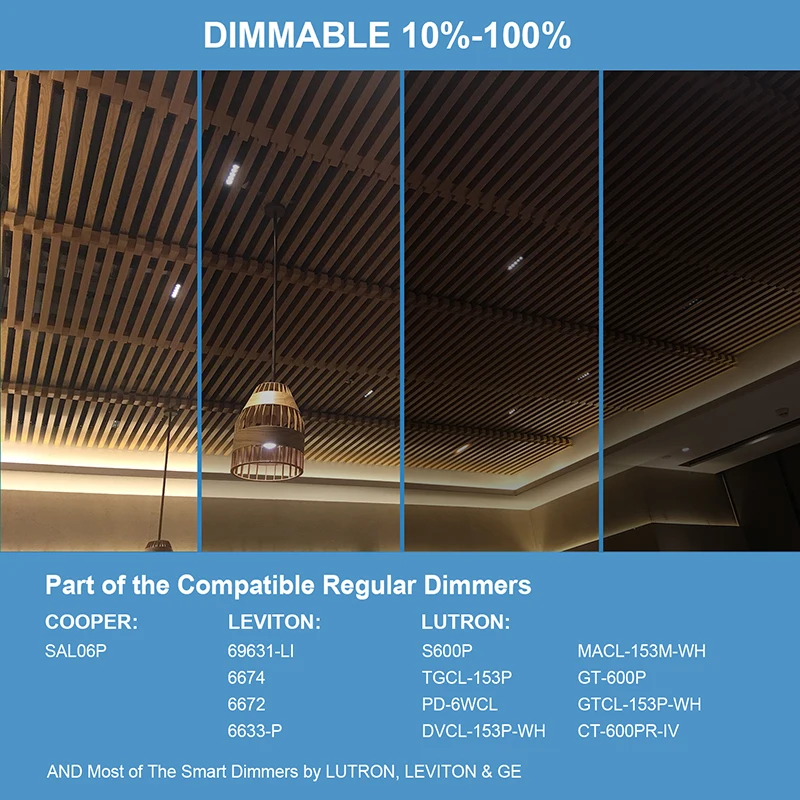 ETL LED Nuggets Recessed Downlight 5 Cell IC Rated 15 Watts, 120VAC 1200LM CRI90 Damp Location Dimmable fusion downlight led