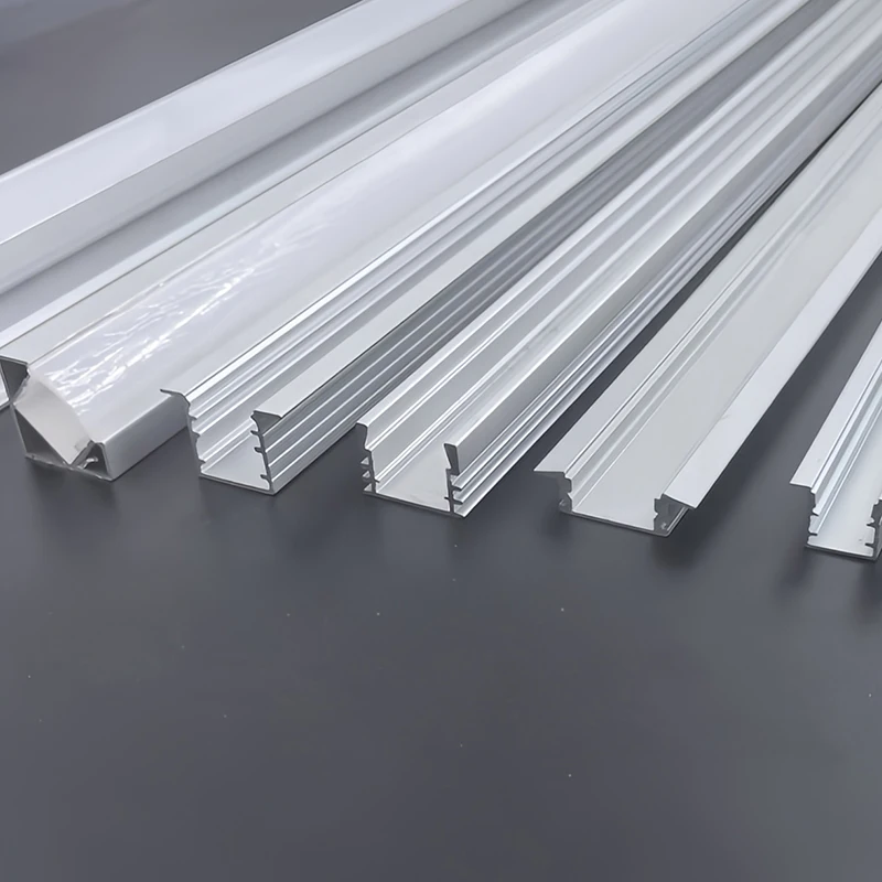High Quality Luces LED Recessed LED Aluminum Profile Channel For LED Linear Light/LED Strip Light/Led Ceiling