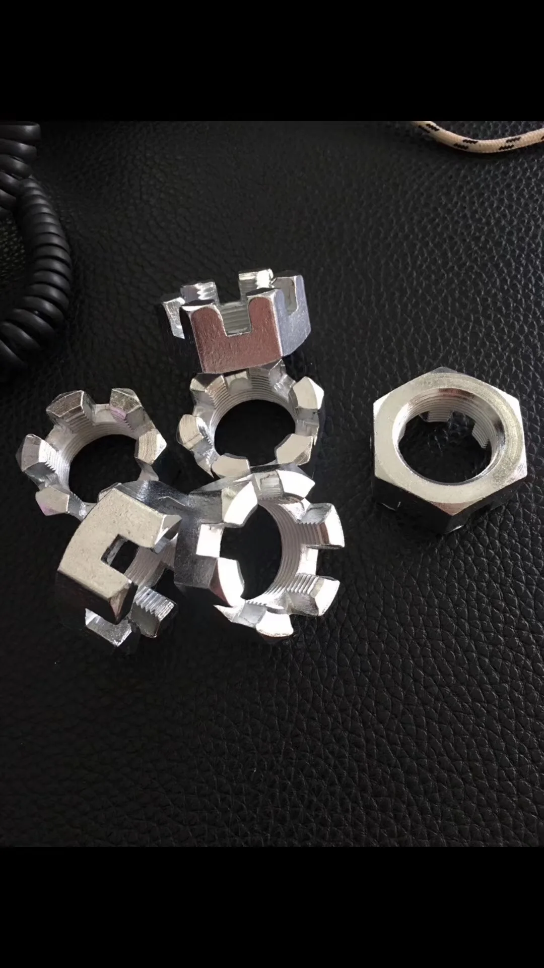 
heavy hexagon slotted nuts,castle nuts DIN 935 