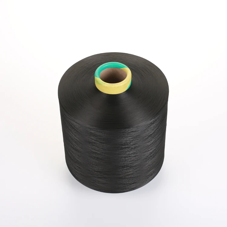 
DTY 150D/48F Black Polyester Filament Yarn NIM SD AA wholesale 