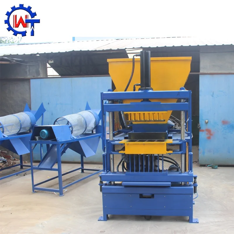 New Production Technology In China WT4-10 Fully Automatic Clay Hollow Block Making Machine Interlocking Brick Making Machine