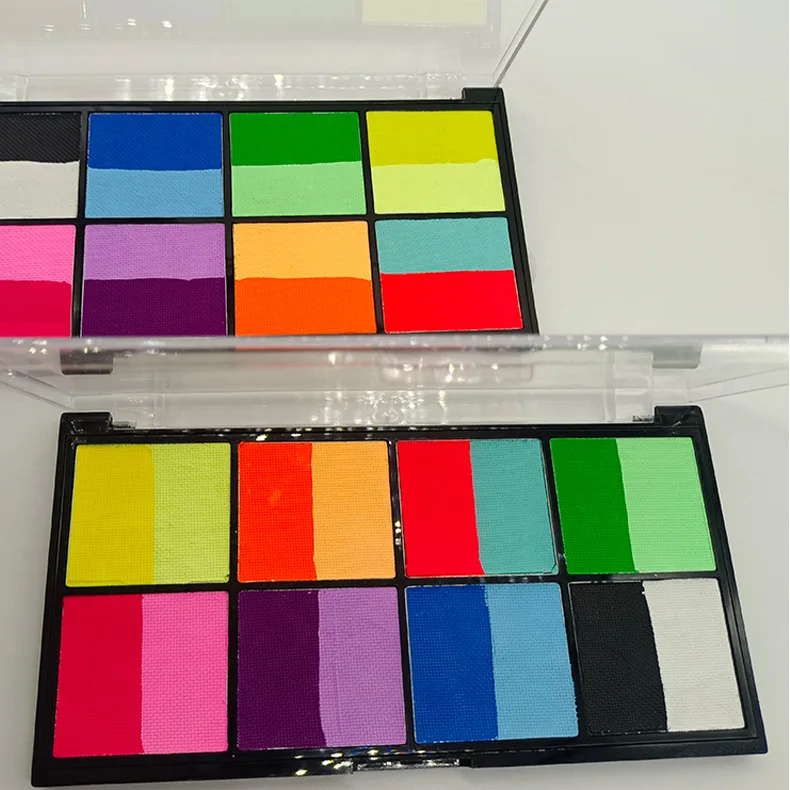 glow in the dark UV Neon face paint UV glow blacklight body paint