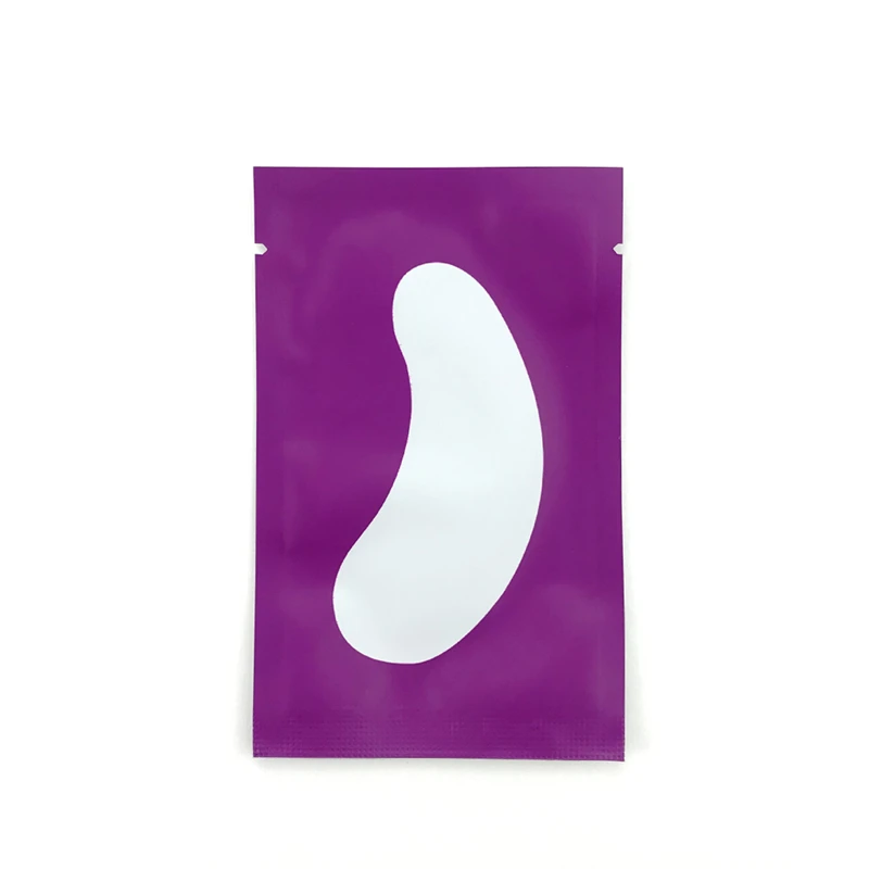 Hot Sale Private Label Logo Cotton Eye Pad Lint Free Under Gel Eye Pads For Eyelash Extensions