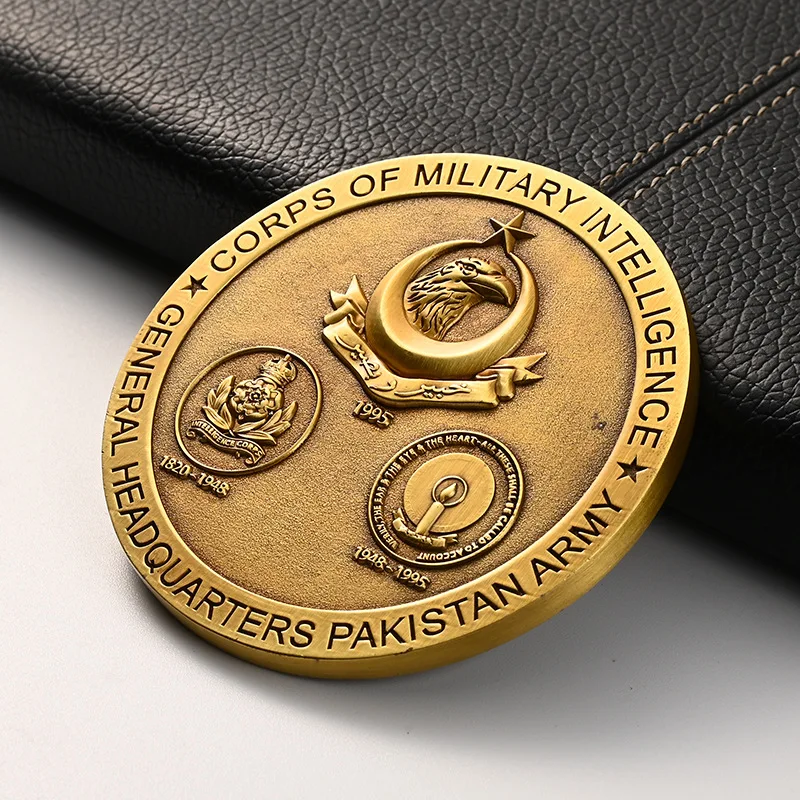 Wholesale Souvenir Brass Blank Challenge Coin For Laser Spinner Music Metal Custom Challenge Coin Commemorative Coin