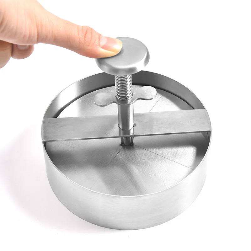 Durable Burger Smasher Grilling Accessories Kitchen Stainless Steel Meat Press