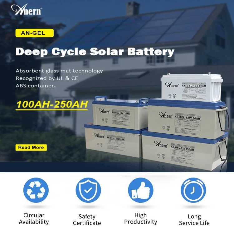 Deep Cycle 12v 200ah 250ah Agm Gel Lead Acid Battery solar storage power battery for house