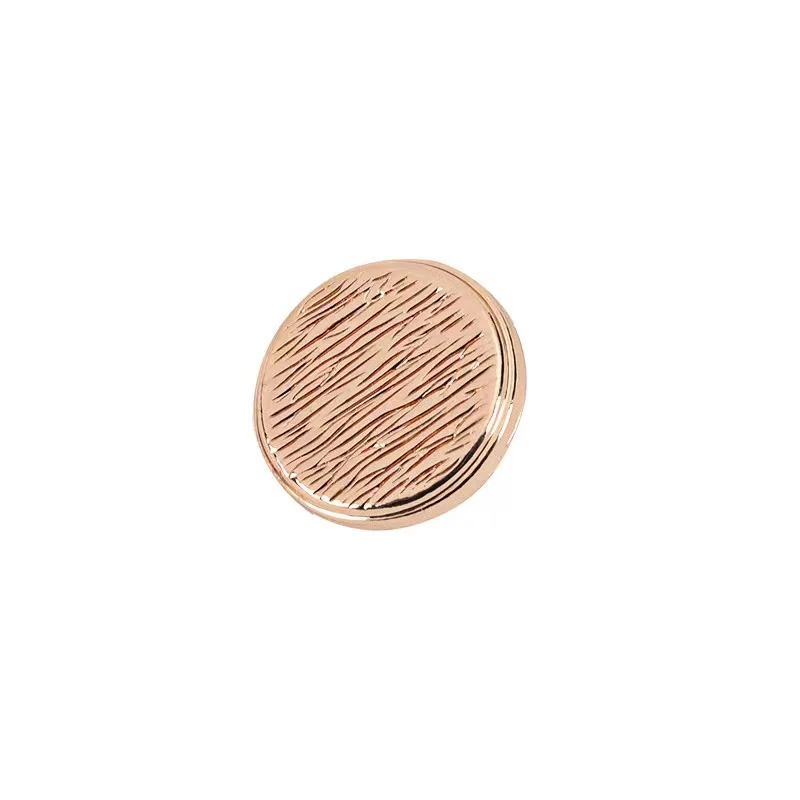 Fancy Design Garment Coat Round Buttons Sewing Metal Shank  Buttons For Jacket Custom Snap Buttons For Jeans