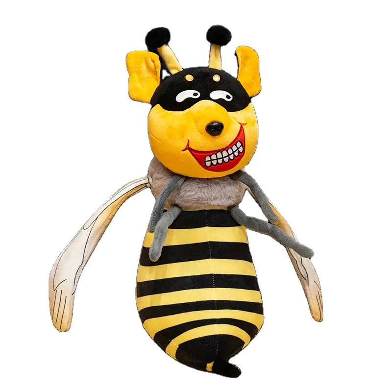 Funny Creative Dog Bee Plush Toy Doll Creative Stuffed Animal Toy for Kids Perfect Boy Gift