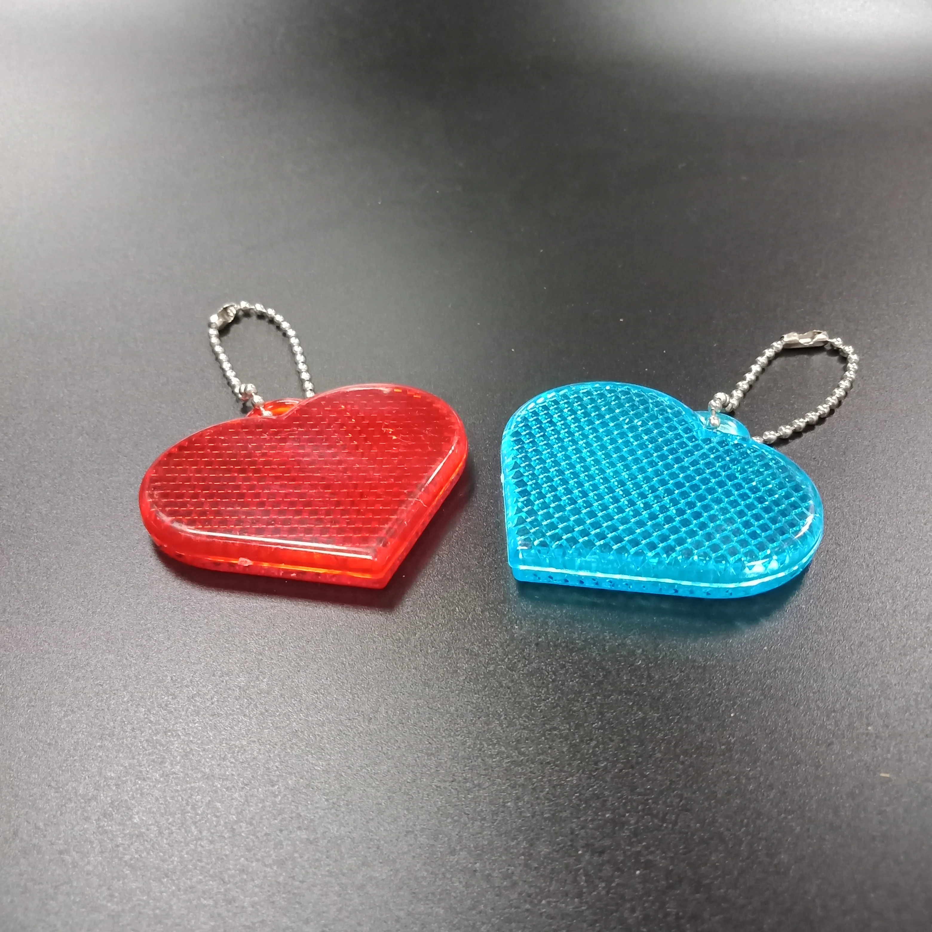 Heart Shaped Safety Pedestrian light Reflectors (KW106)