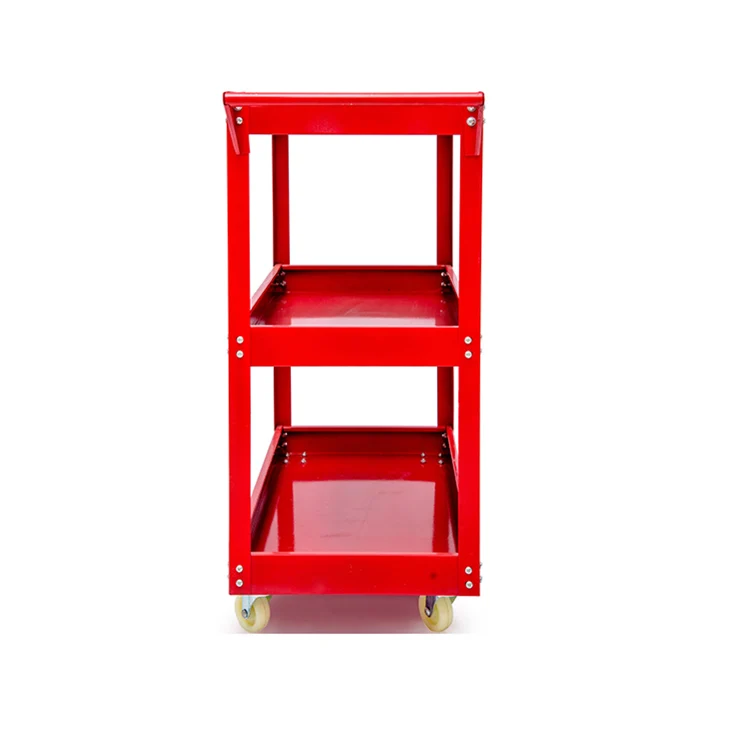 Mechanic Utility Cart Storage Trolley With Shelves Tool trolley cart