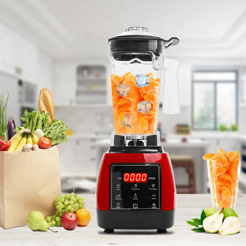 home leader table mountable unbreakable cup heavy duty touchscreen commercial 2000 watt electric blender