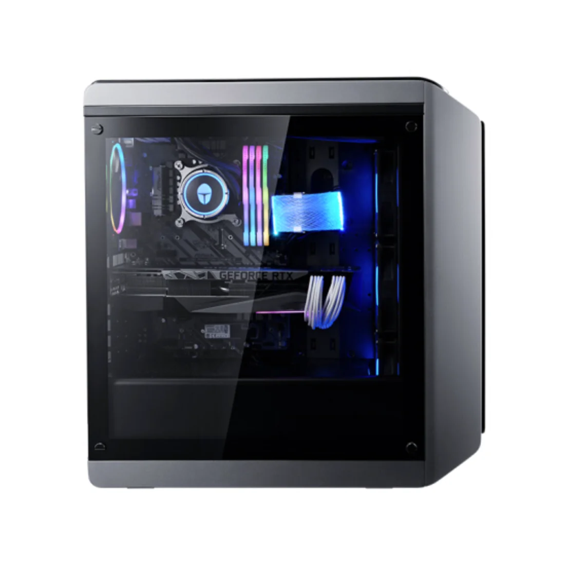 
 Настольный компьютер игровой ПК 3d игры дизайнерский поликарбонатный i5-11400, 16G RAM, RTX3060 12 Гб, 512 г NVMe SSD Wi-Fi 6, Bluetooth 4  