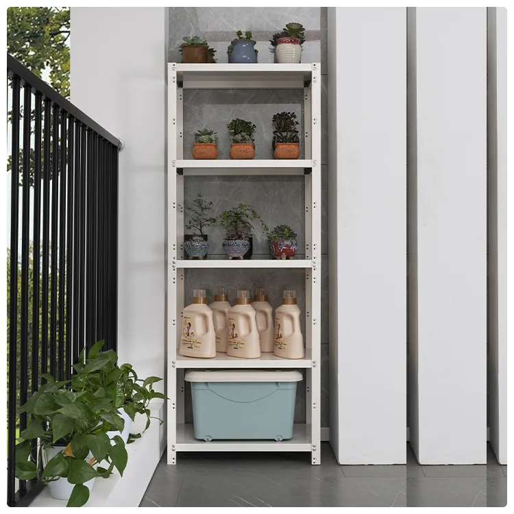 Storage Shelf Metal Bathroom Corner Multi-layer Supplies Storage Shelf Household Salcony Storage Shelf