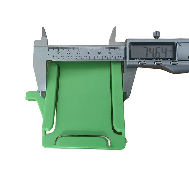 PC Plastic Green Landscape Rigid Badge Holder Label Holder for Mice Rats Rodents Breeding Cage