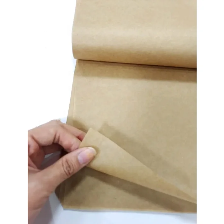 Custom food grade wrapping packing wax paper greaseproof sandwich paper food wrapping paper