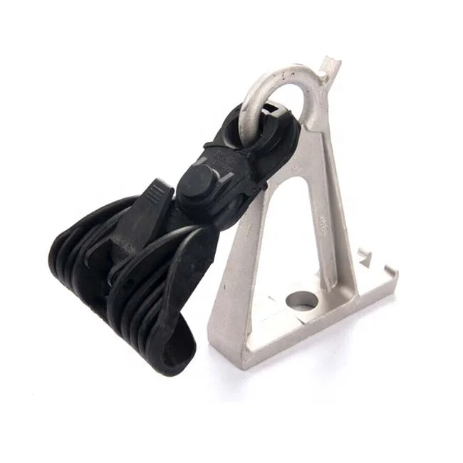 High Tension Plastic Cable Clamps Suspension Clamp Set for ADSS Cable