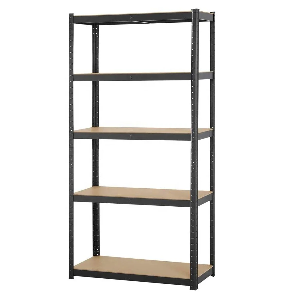 KINDE 5 ярусов Heavy Duty Boltless Rack регулируемые металлические стеллажи полки гараж 180x90x40 см 875 кг