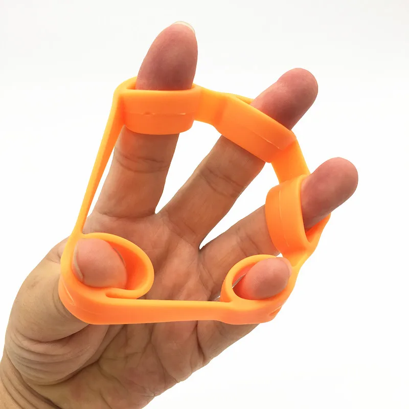 Silicone Hand Resistance Bands Finger Stretcher Hand Extensor Exerciser Finger Grip