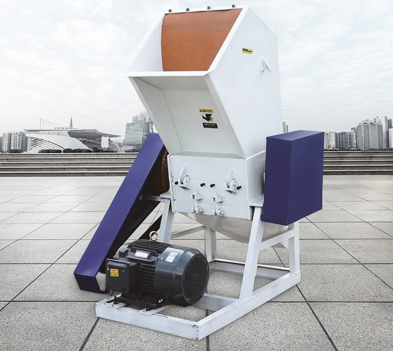 Solid Plastic Blocks Plastic Profiles Crushing Machine PE Films Crushing Machine plastic crusher