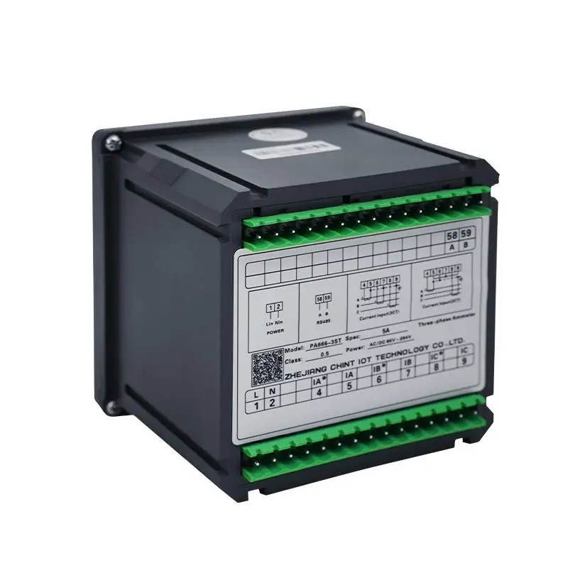 CHINT PA666-2 Smart Meter RS485 Modbus tek fazli AC dijital voltmeter gerilim metre