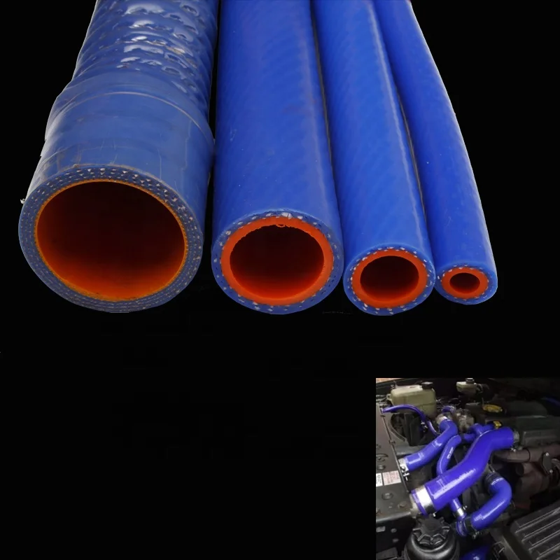 Высококачественный автомобильный силиконовый шланг 4 мм 16 устойчивый к высоким температурам Синий Силиконовый нагревательный