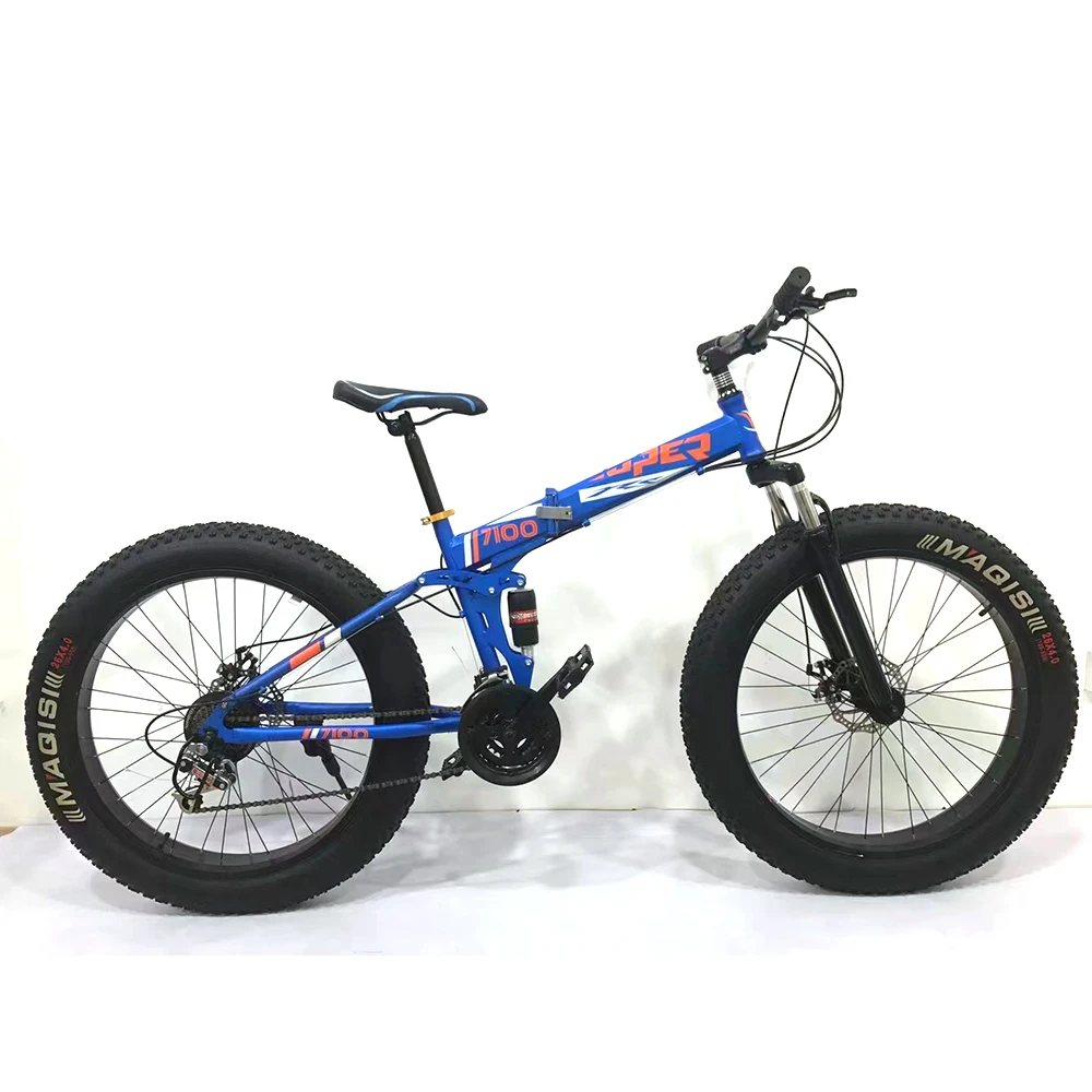 Factory Customization 20inch Fat Bike Full Suspension Mountain Bike Foldable Fatbike Tyre Cycle Bicicleta Boys Full Suspension