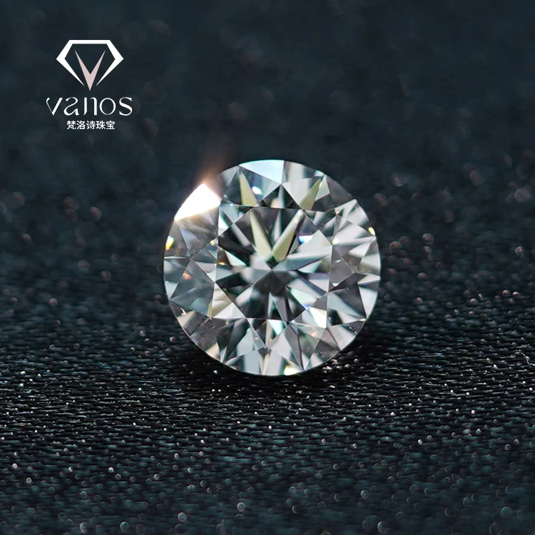 China Supplier Wholesale Large Size CVD Lab Grown Diamond 1 Carat White HPHT Synthetic Loose Lab Made Diamond IGI Certificate