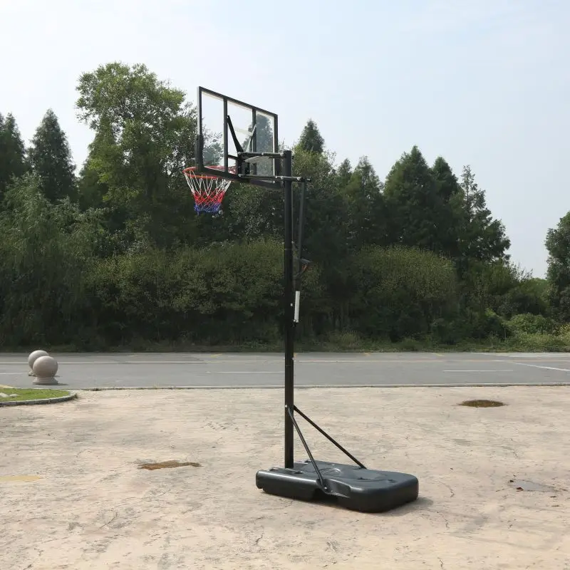 Баскетбольная доска Mdunk с регулируемой высотой и подставкой для взрослых