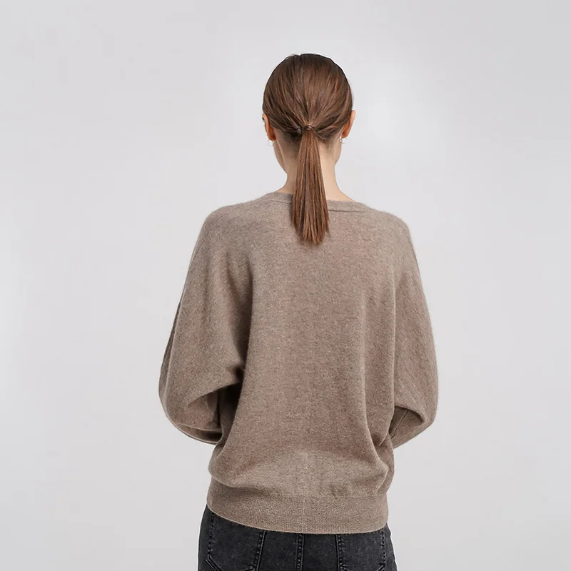 High quality new arrival soft warm cashmere 100% sweater cardigan