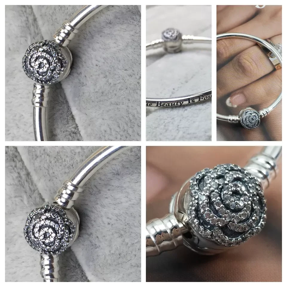 Thailand factory Original LOGO bracelet Charms Pendant Mickey snake pulsera Diy pando rae Bracelet 2024 New Dis ney