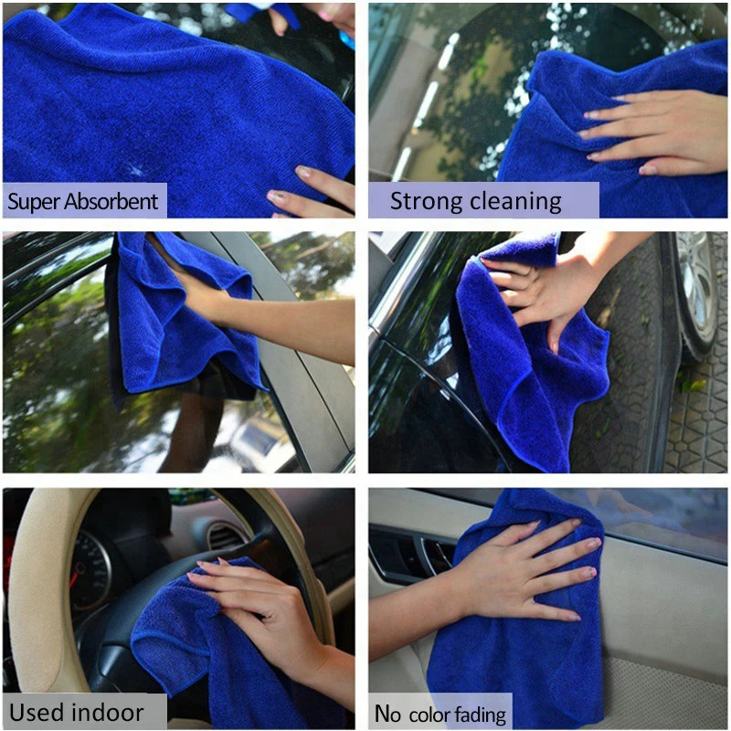 Car wash towel 40*40cm 300gsm