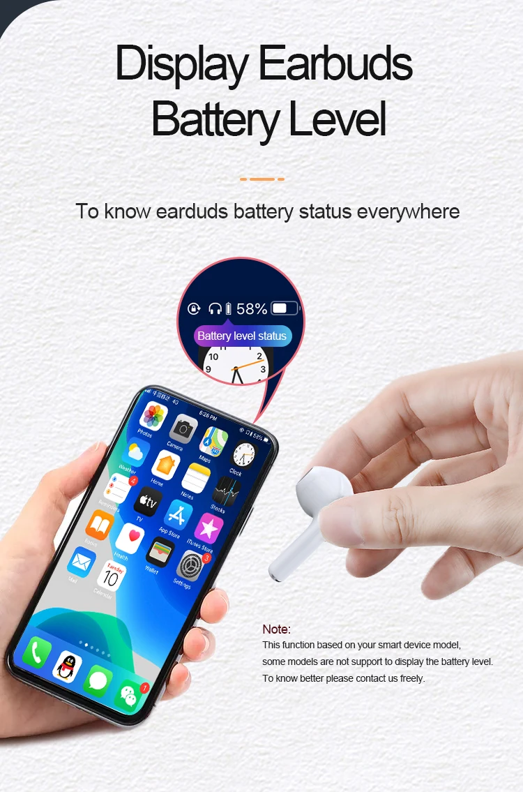 Wireless ENC Earphones & Headphones TWS 5.0 Gaming in-ear OEM ODM Earphone Headphone Headsets Earbuds Earphone for iphone