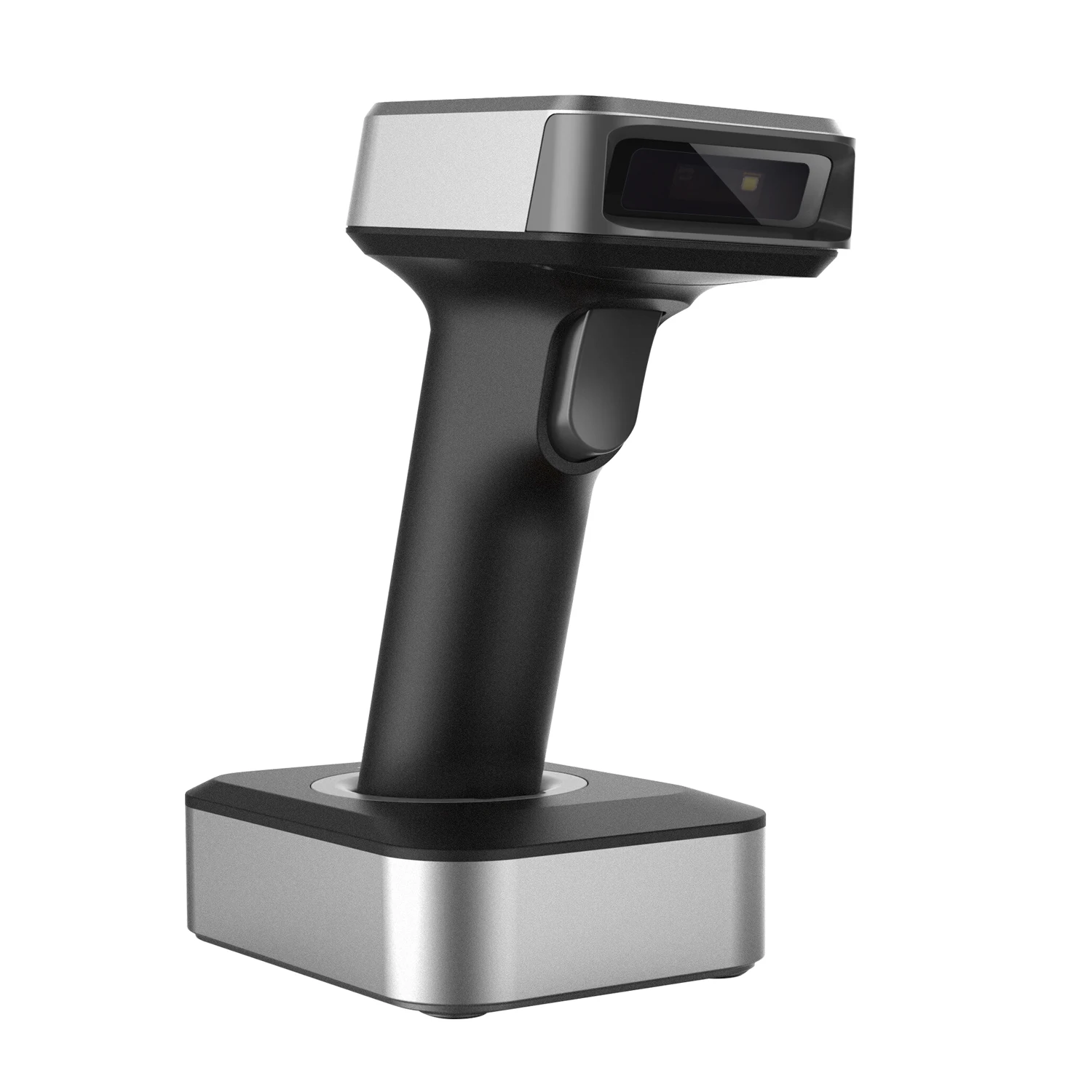 Ручной сканер штрих-кода 2D QR 2 4 ГГц проводное подключение USB для iPad iPhone планшетов или Windows Mac базовая подставка