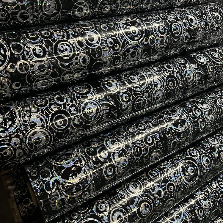 High Quality Clear Transparent Table Covers PVC Laser Print Oilcloth Tablecloth