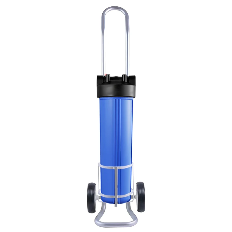 20 Inch Big Blue Jumbo Single Folded PP Carbon Composite Cartridge RV Water Filter System For RV Water Filter